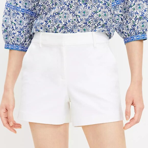 GAP White Tailored Shorts - Picture 1 of 7